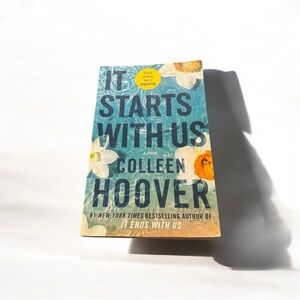 It Starts With Us by Coleen Hoover paperback